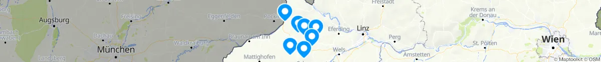 Map view for Pharmacies emergency services nearby Zell an der Pram (Schärding, Oberösterreich)